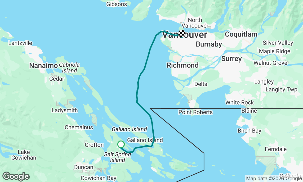Voyage map