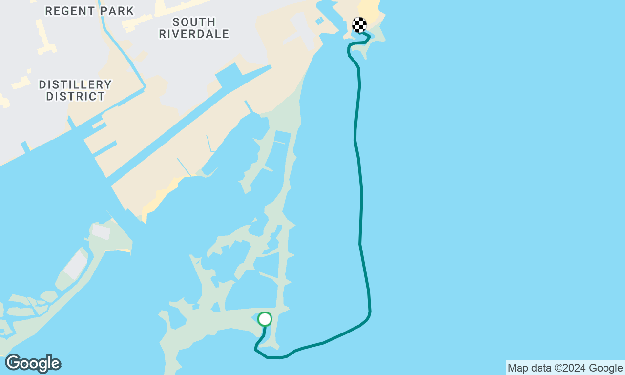 Sail home from bay dinner