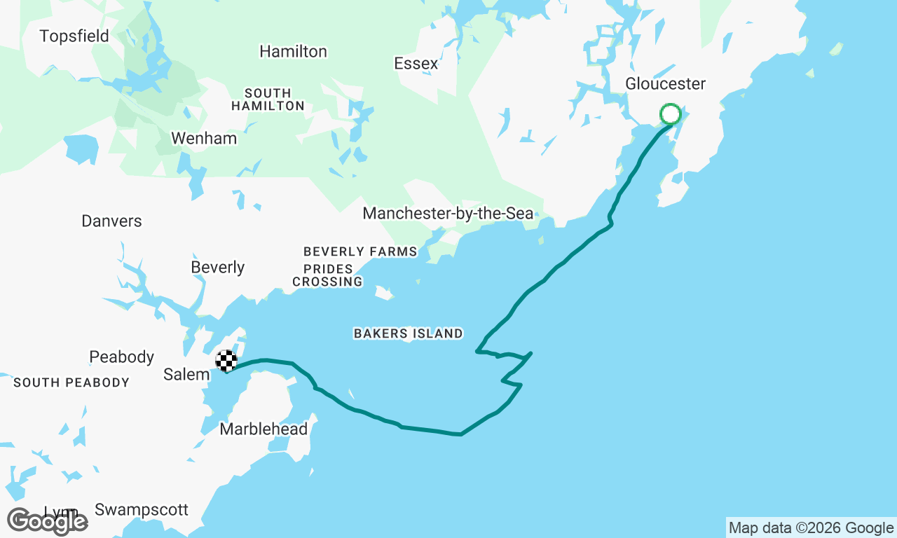 Gloucester to Salem
