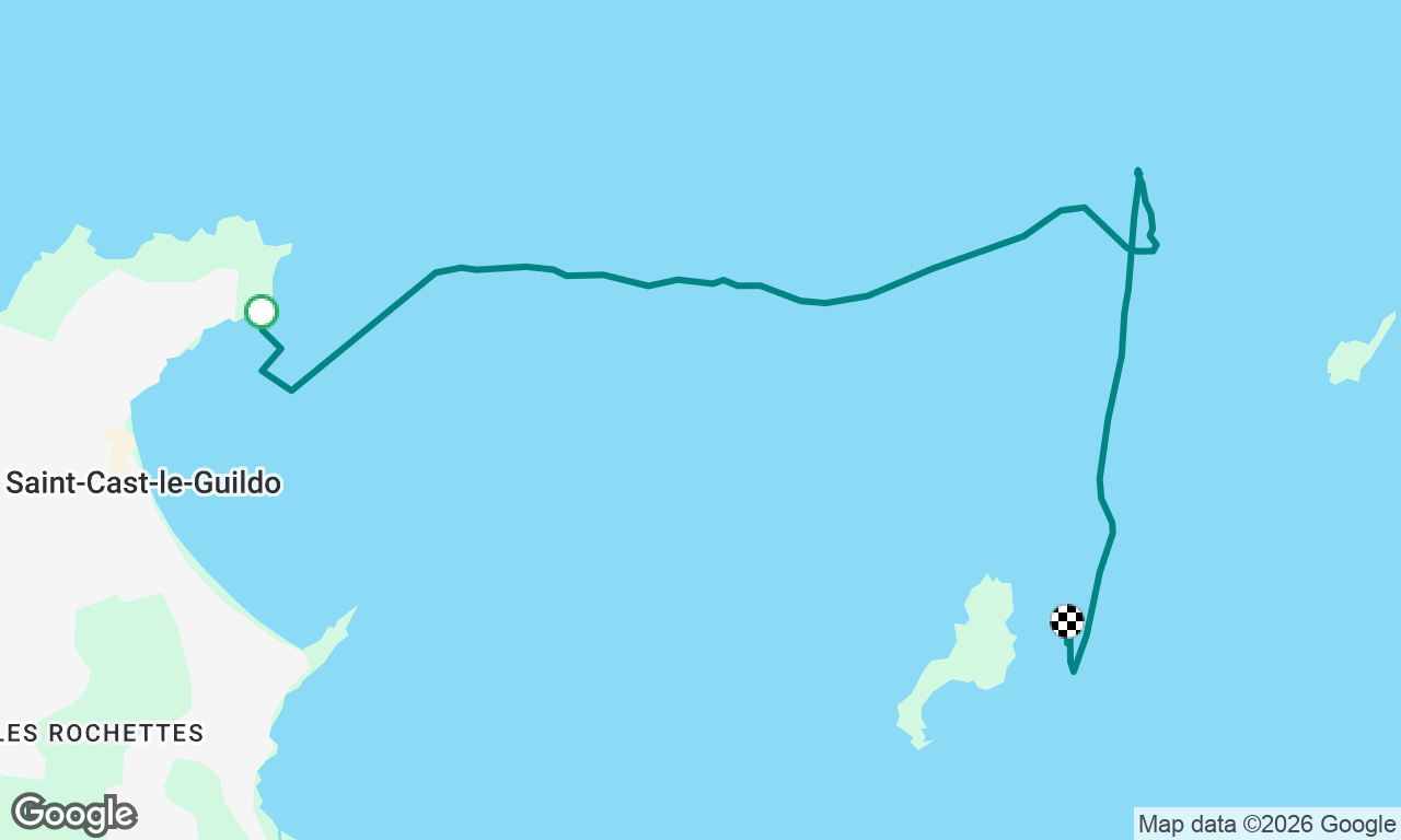 St Cast to Ile des Hebihens