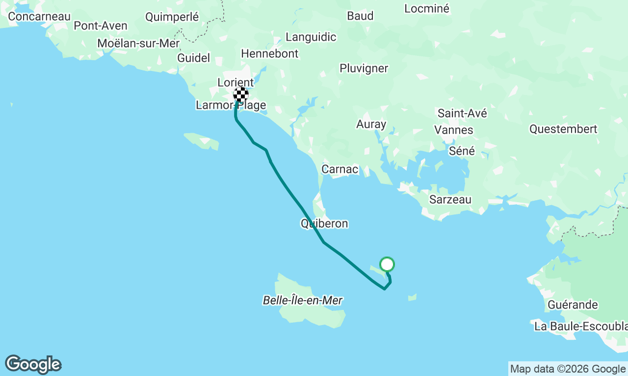 Ile Houat to Lorient