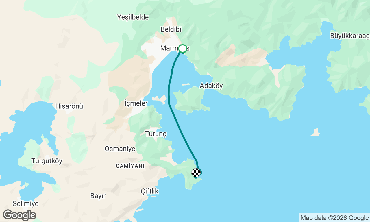 Voyage map