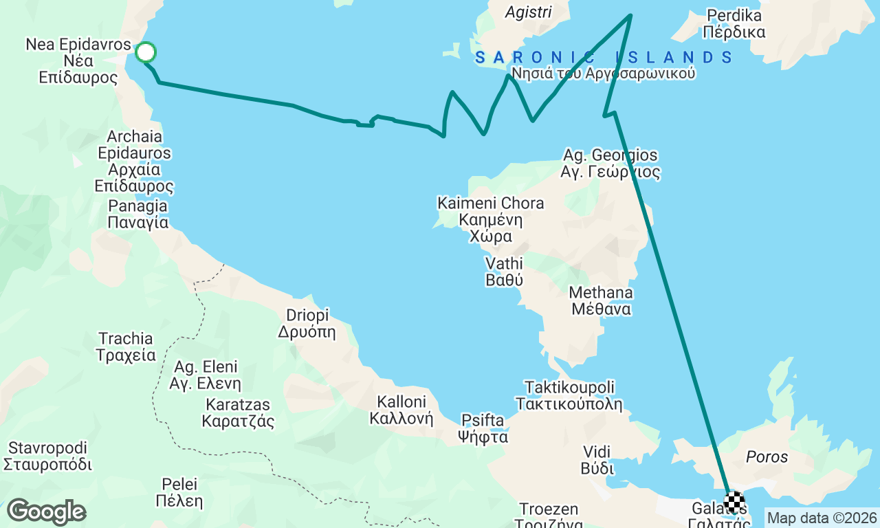 Voyage map