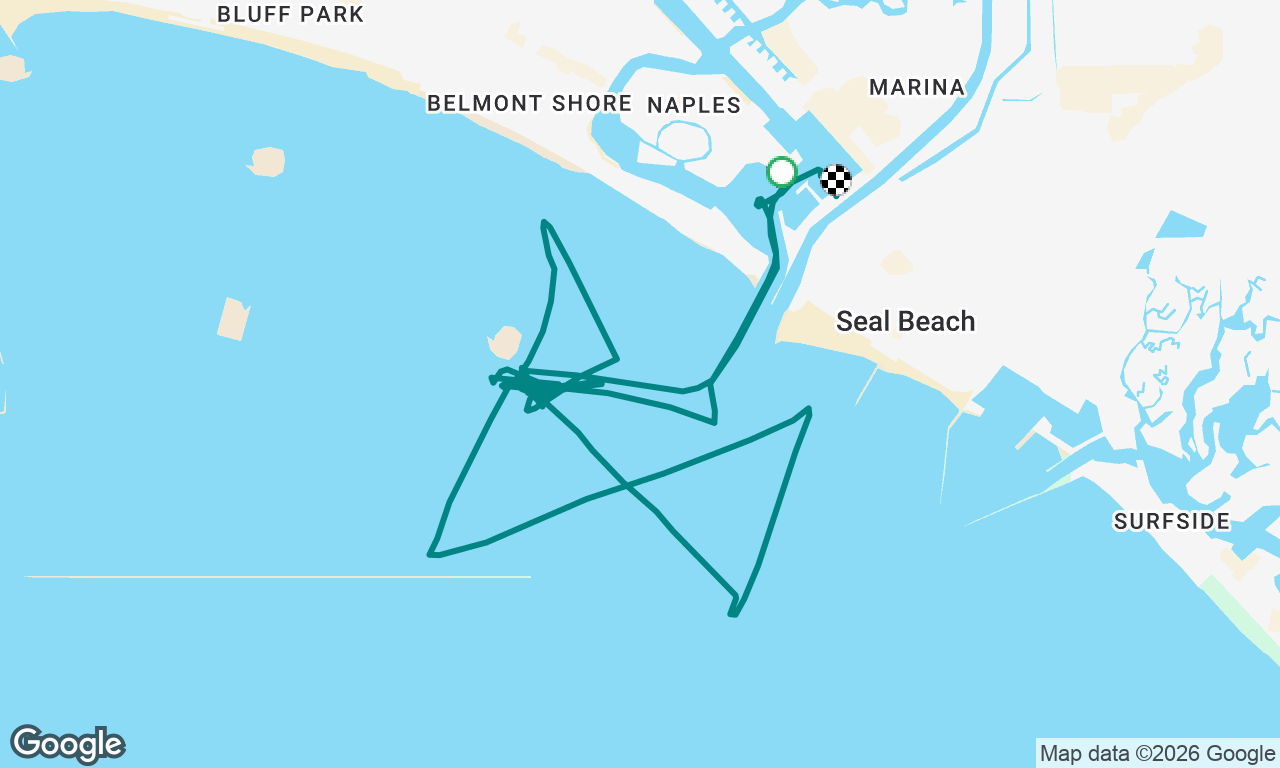 Senior Salty Sailors Race- Navy YC Long Beach