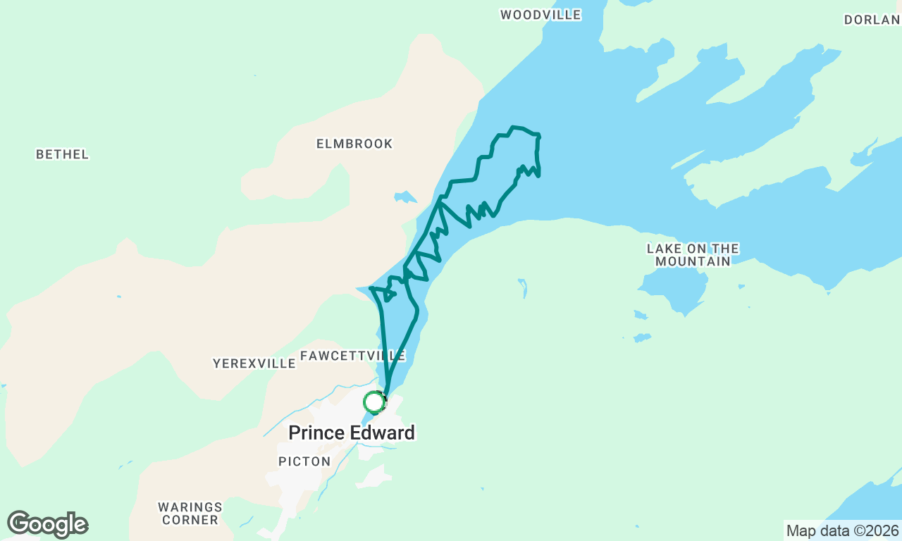 Voyage map