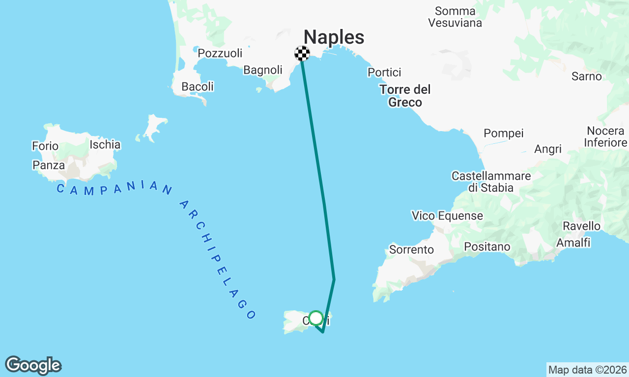 Voyage map