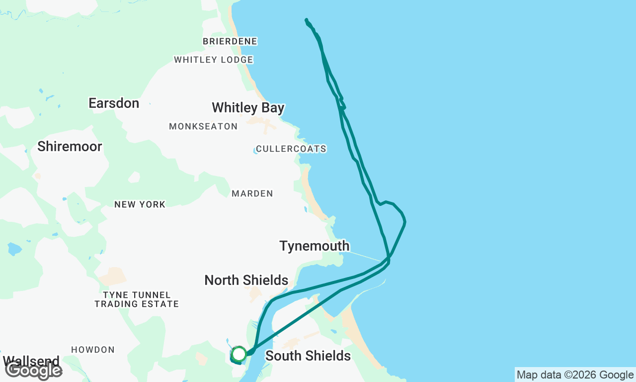 Voyage map