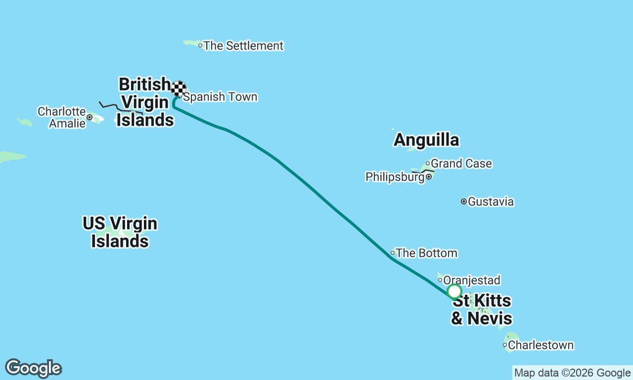Voyage map
