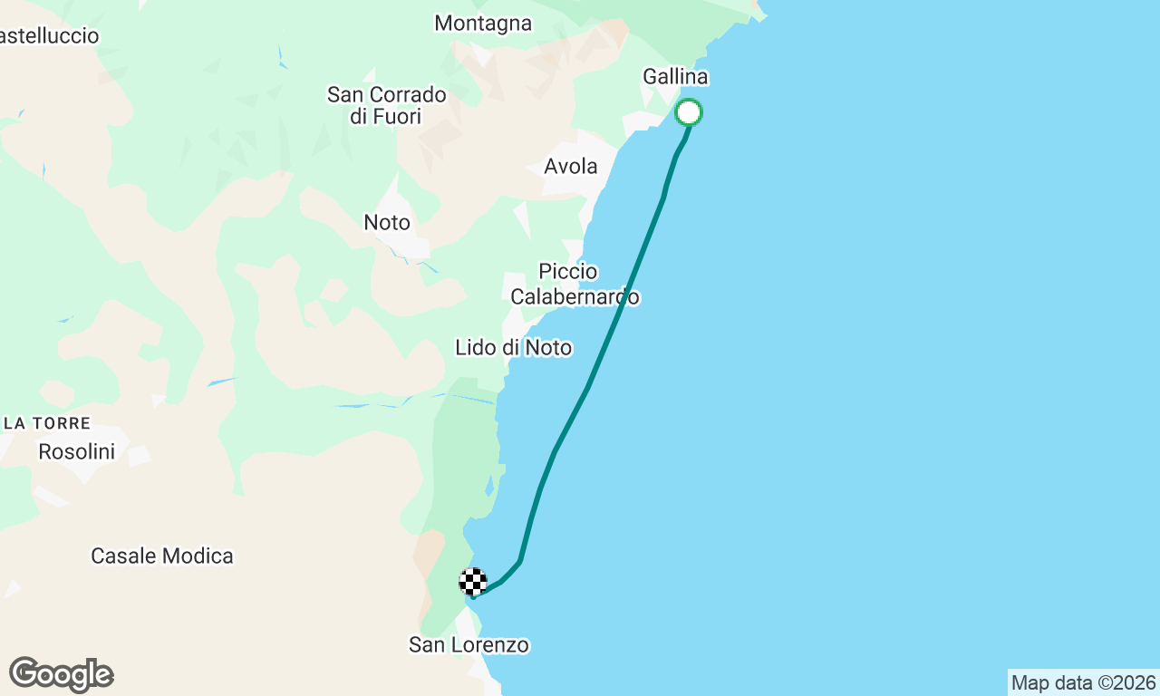 Voyage map
