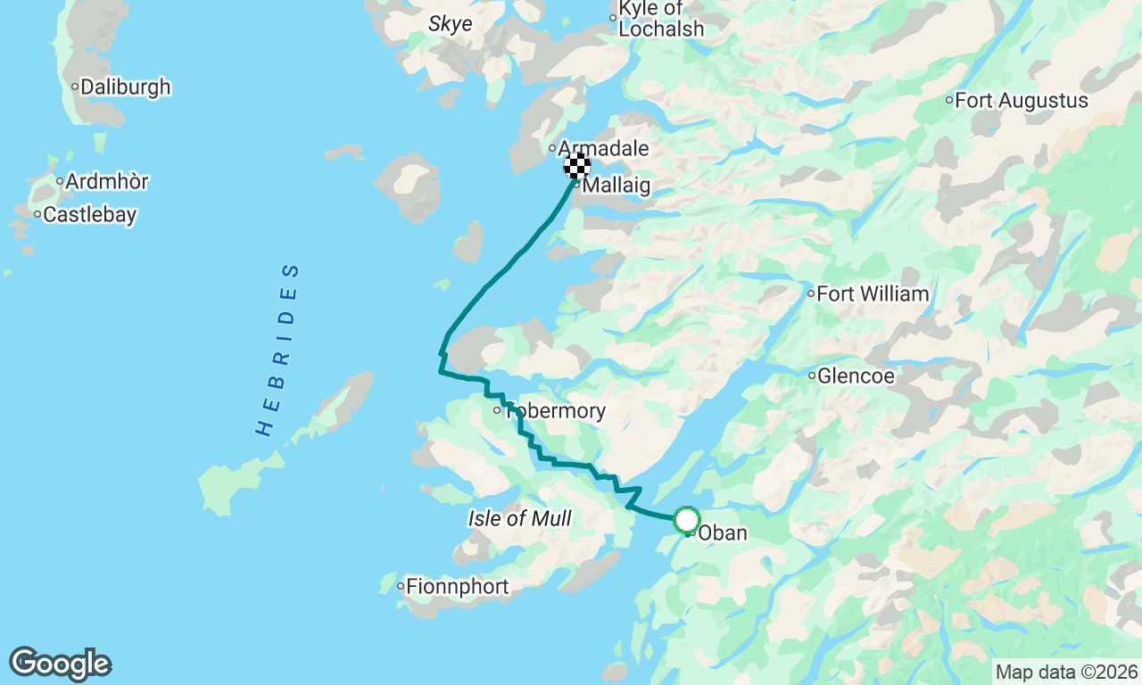 Voyage map
