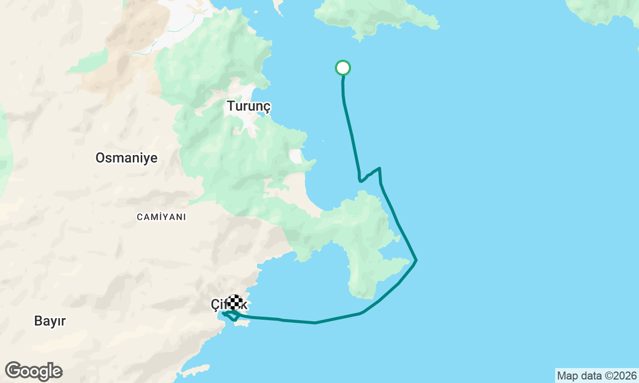 Voyage map