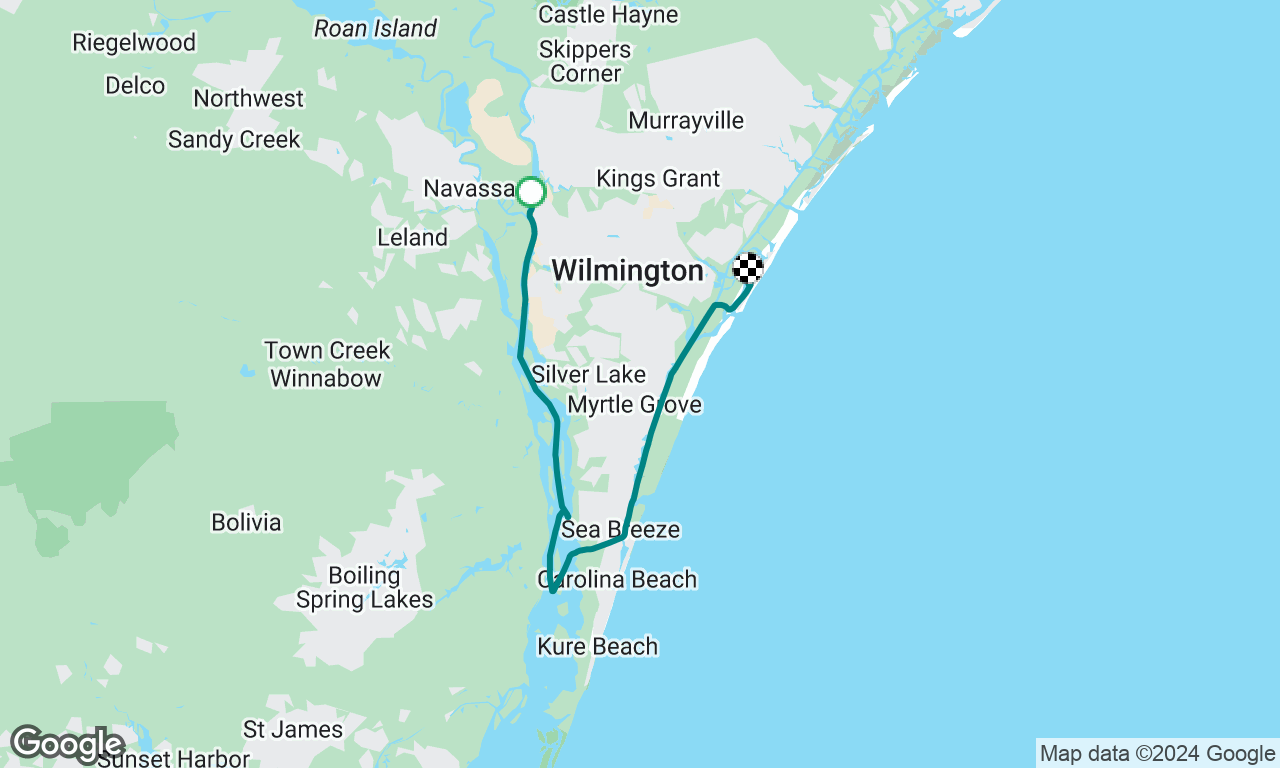 Wilmington to Wrightsville