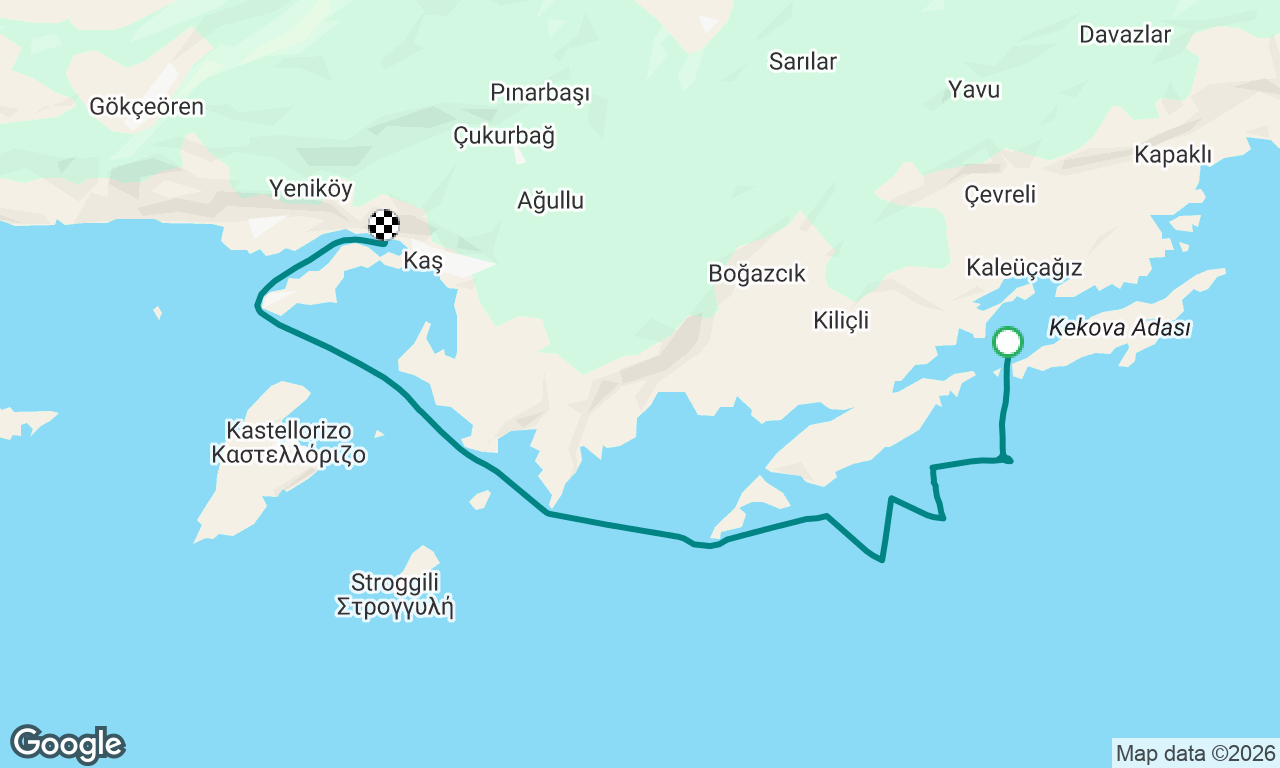 Voyage map
