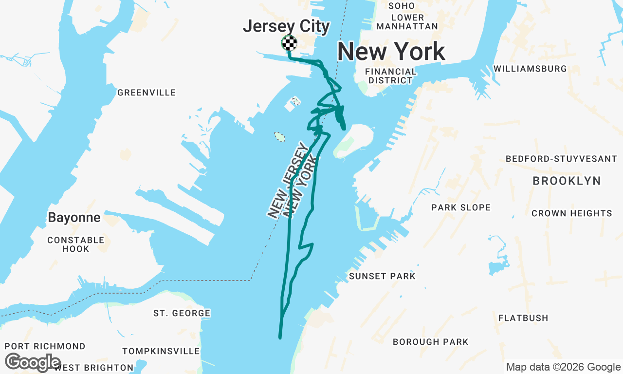 Voyage map