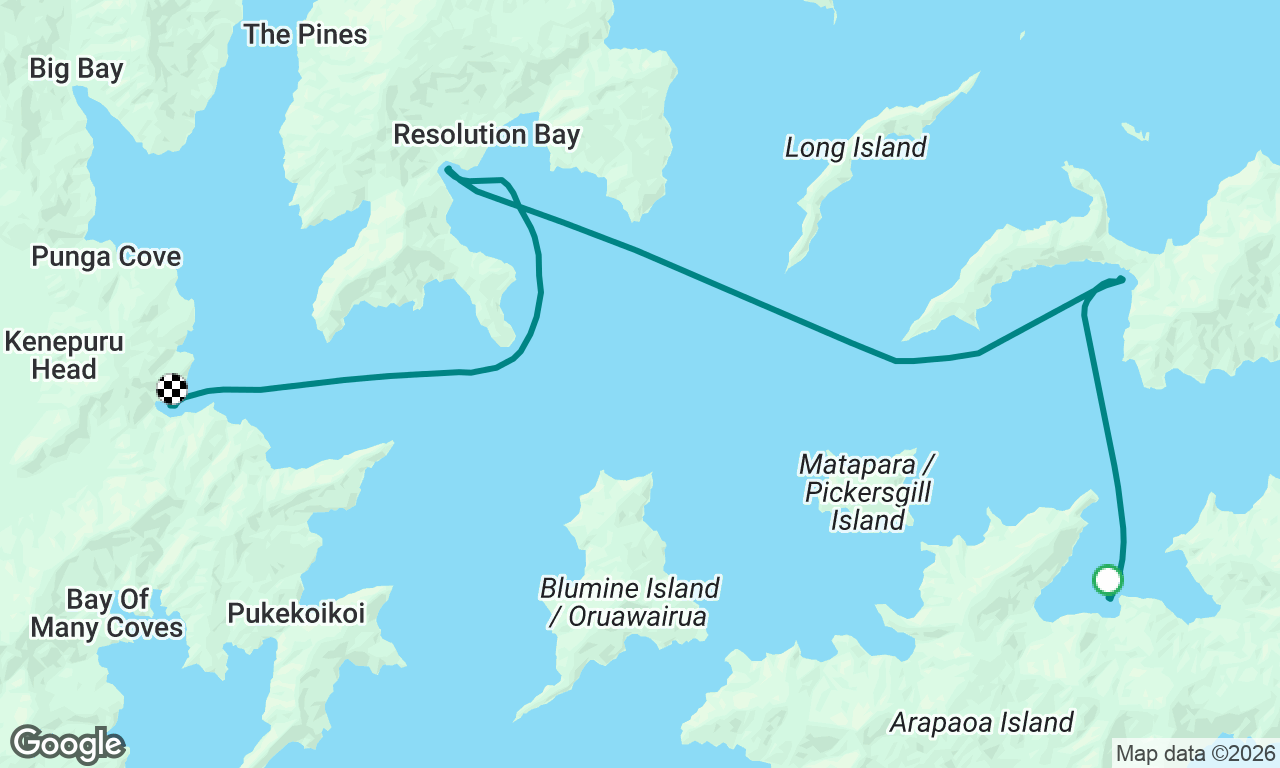 Otanerau Bay to Deep Bay, Marlborough Sounds 
