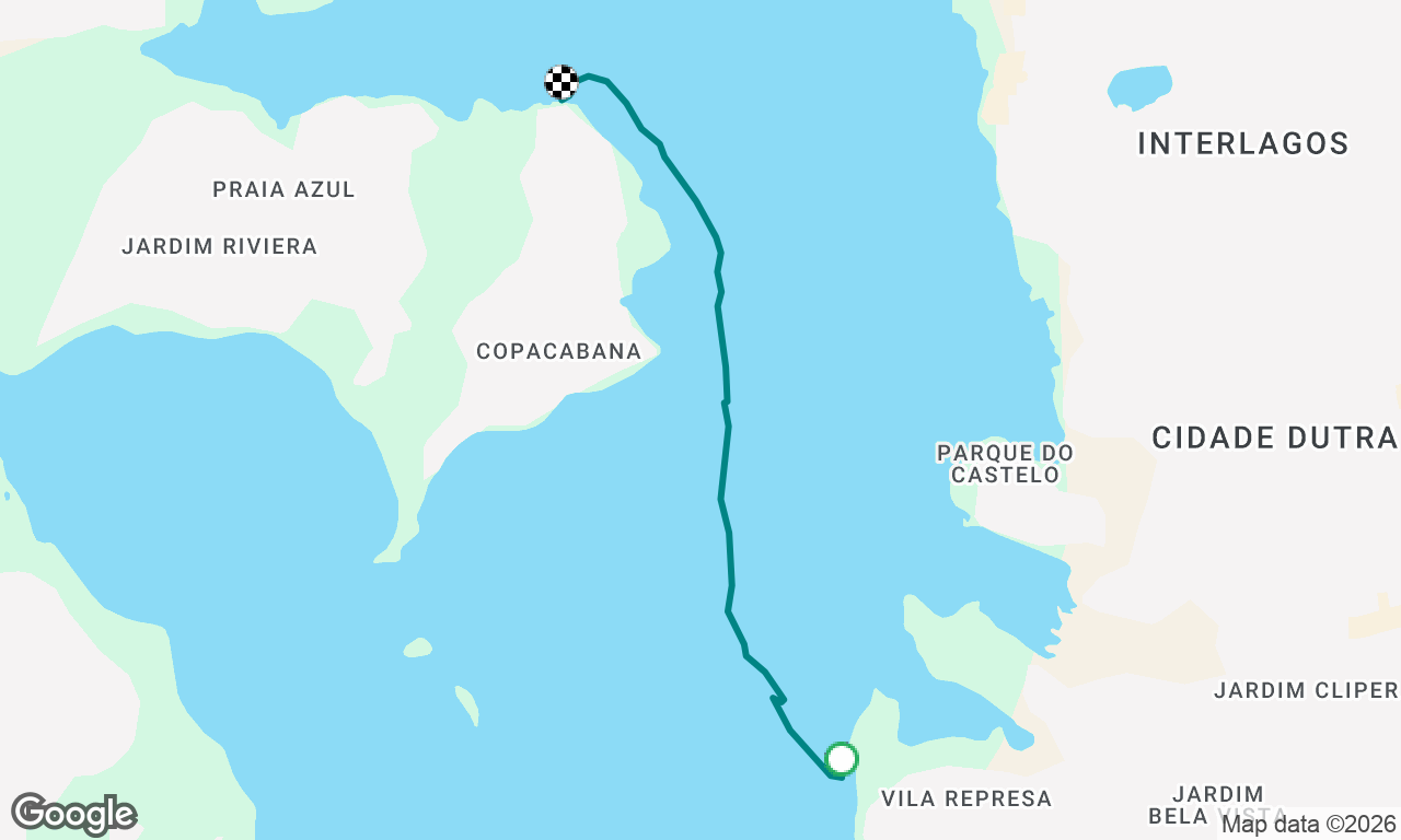 Voyage map