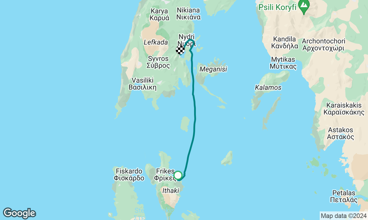 Voyage map