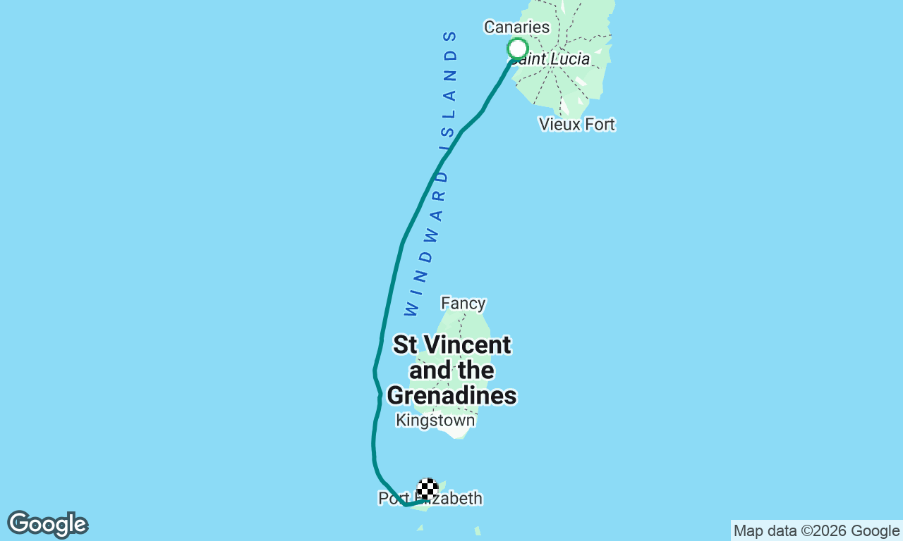 Voyage map