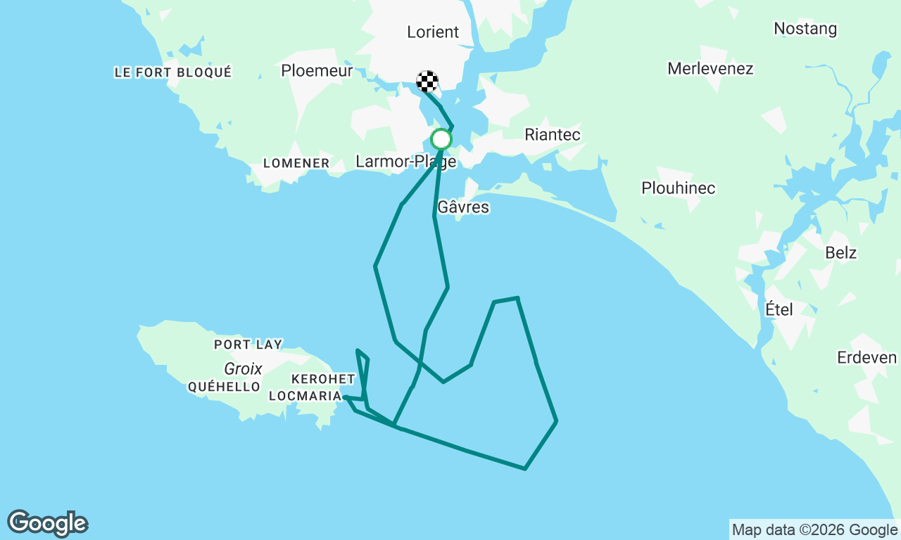 Voyage map