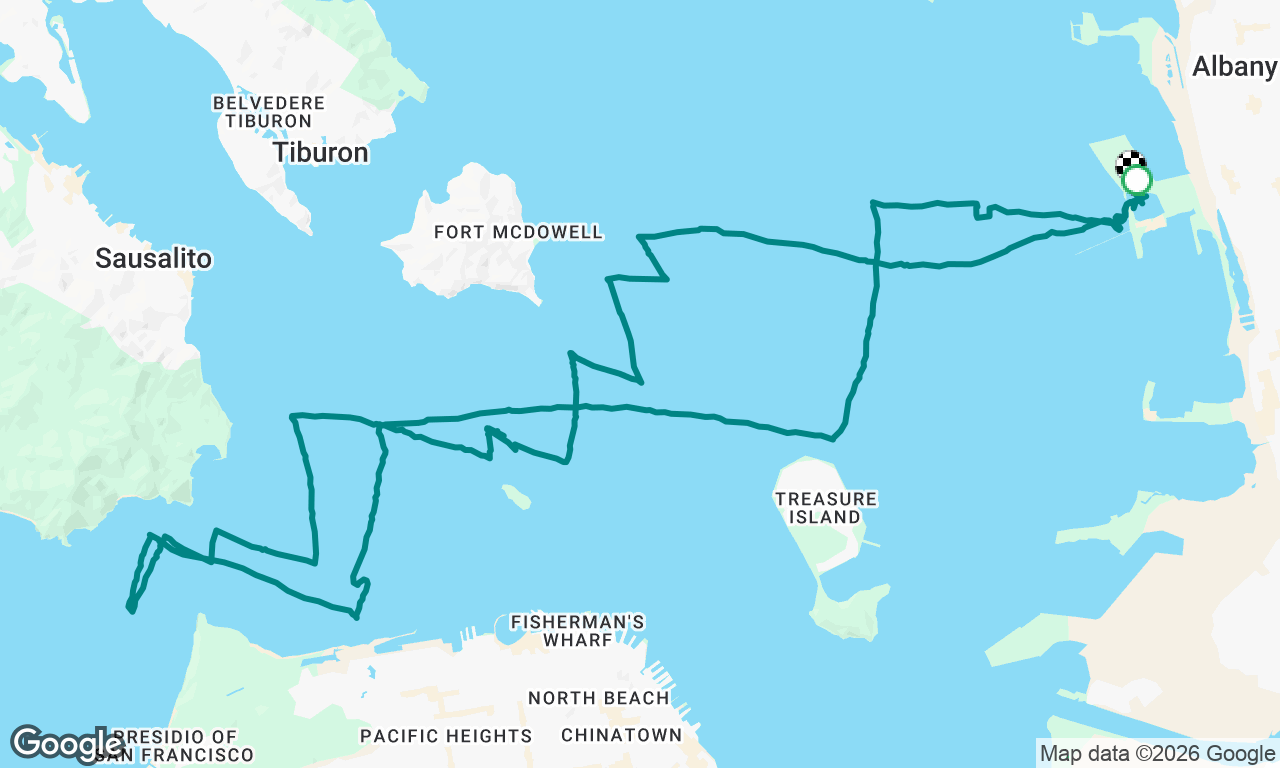 Voyage map