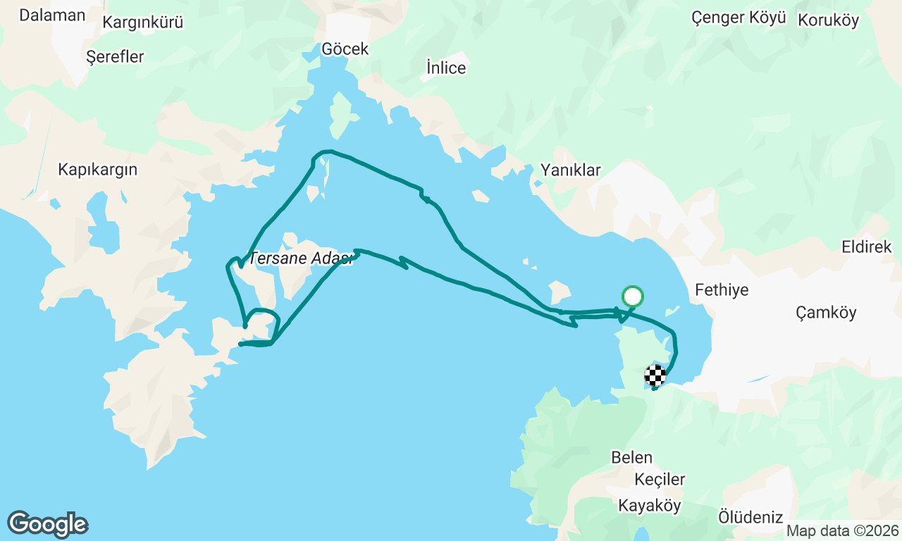 Voyage map