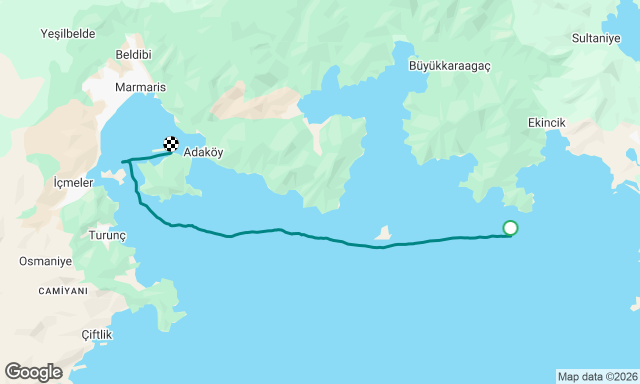 Voyage map