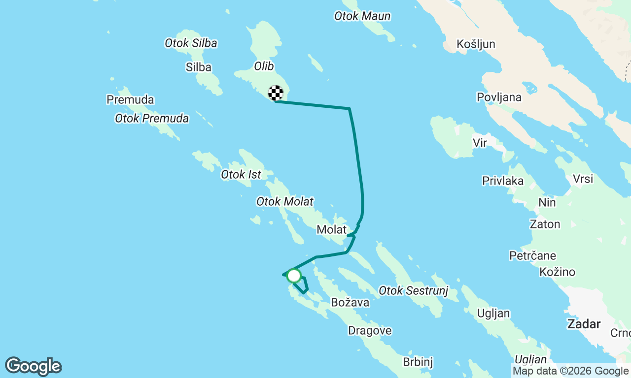 Voyage map