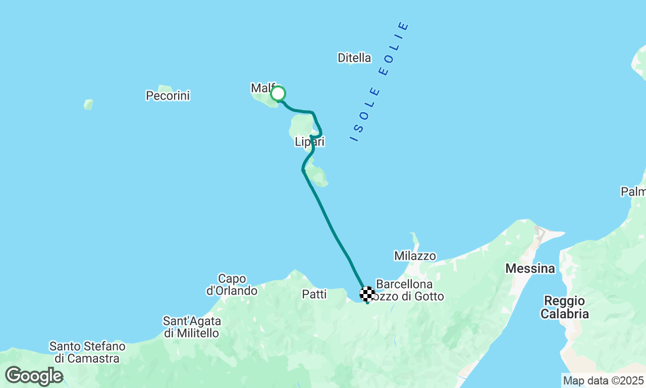 Salina to Porto Rosa via Lipari & Volcano (Day 6 KHYC 2025)