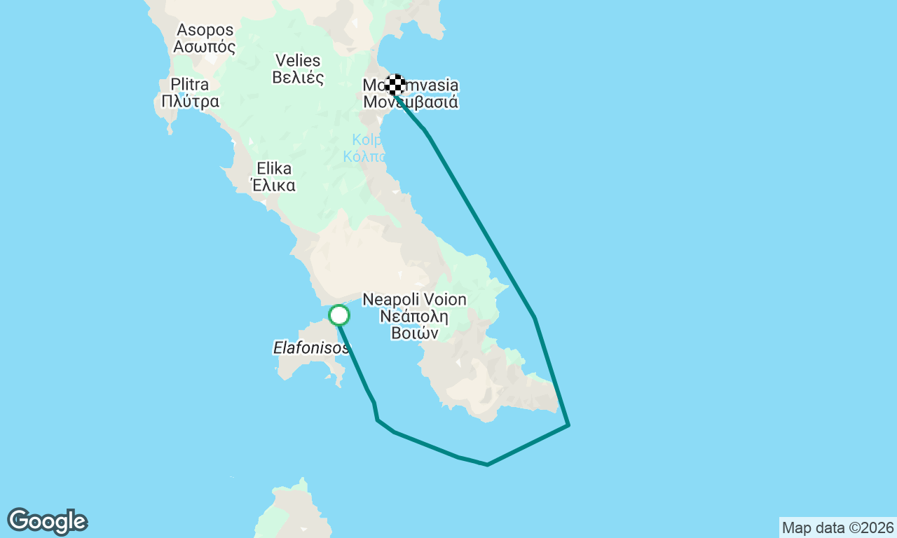 Voyage map