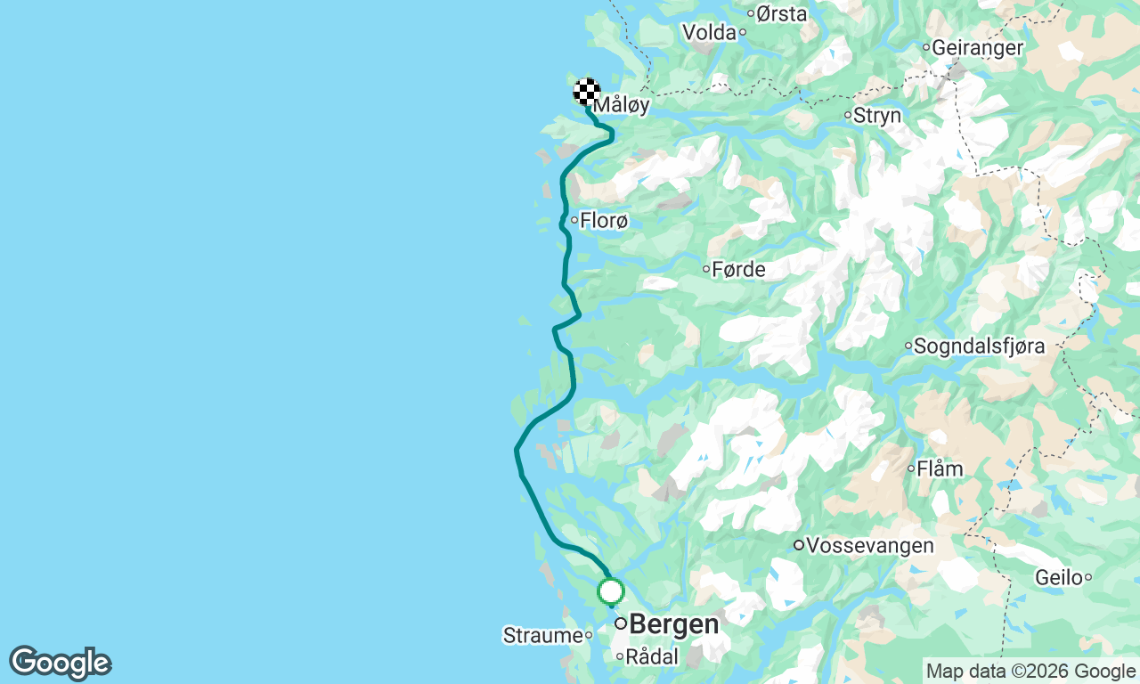 Voyage map