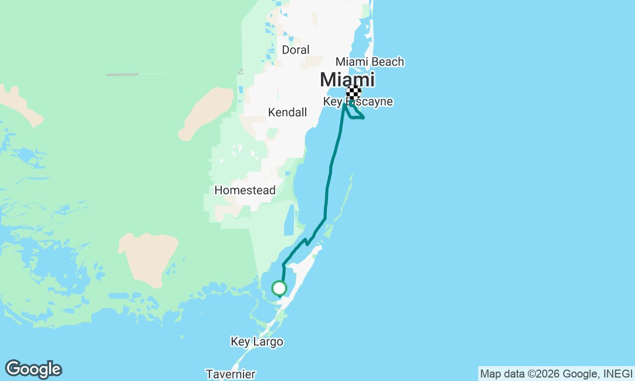 Gilbert’s Resort Key Largo to Key Biscayne plus sailing drills 