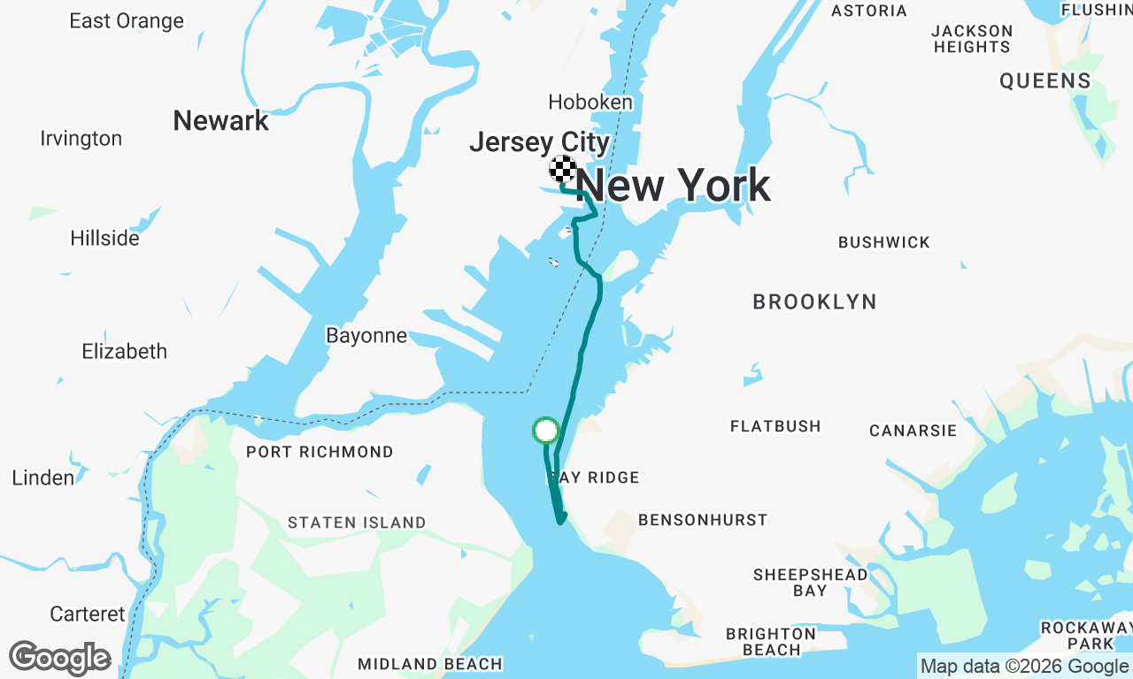 Voyage map