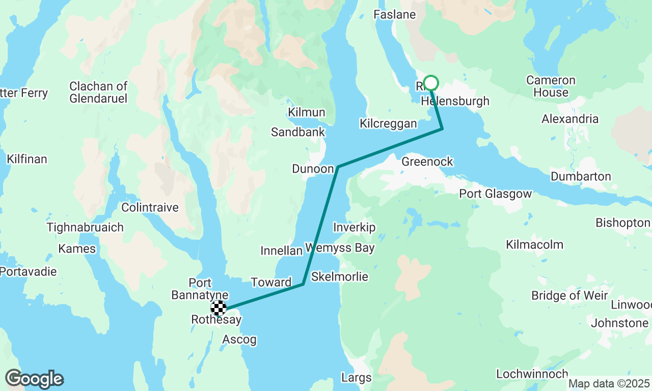 Helensburgh to Tobermory - Leg 1
