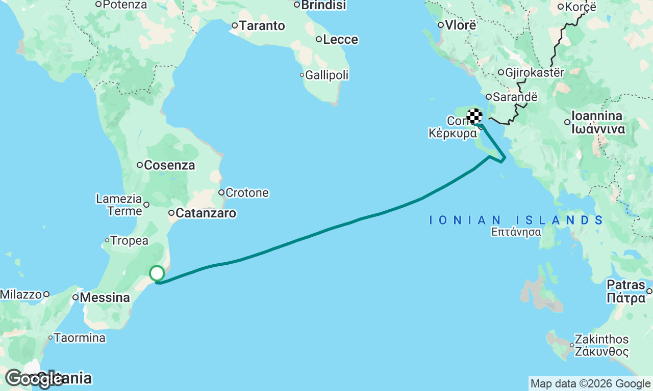 Porto del Grazie to Corfu