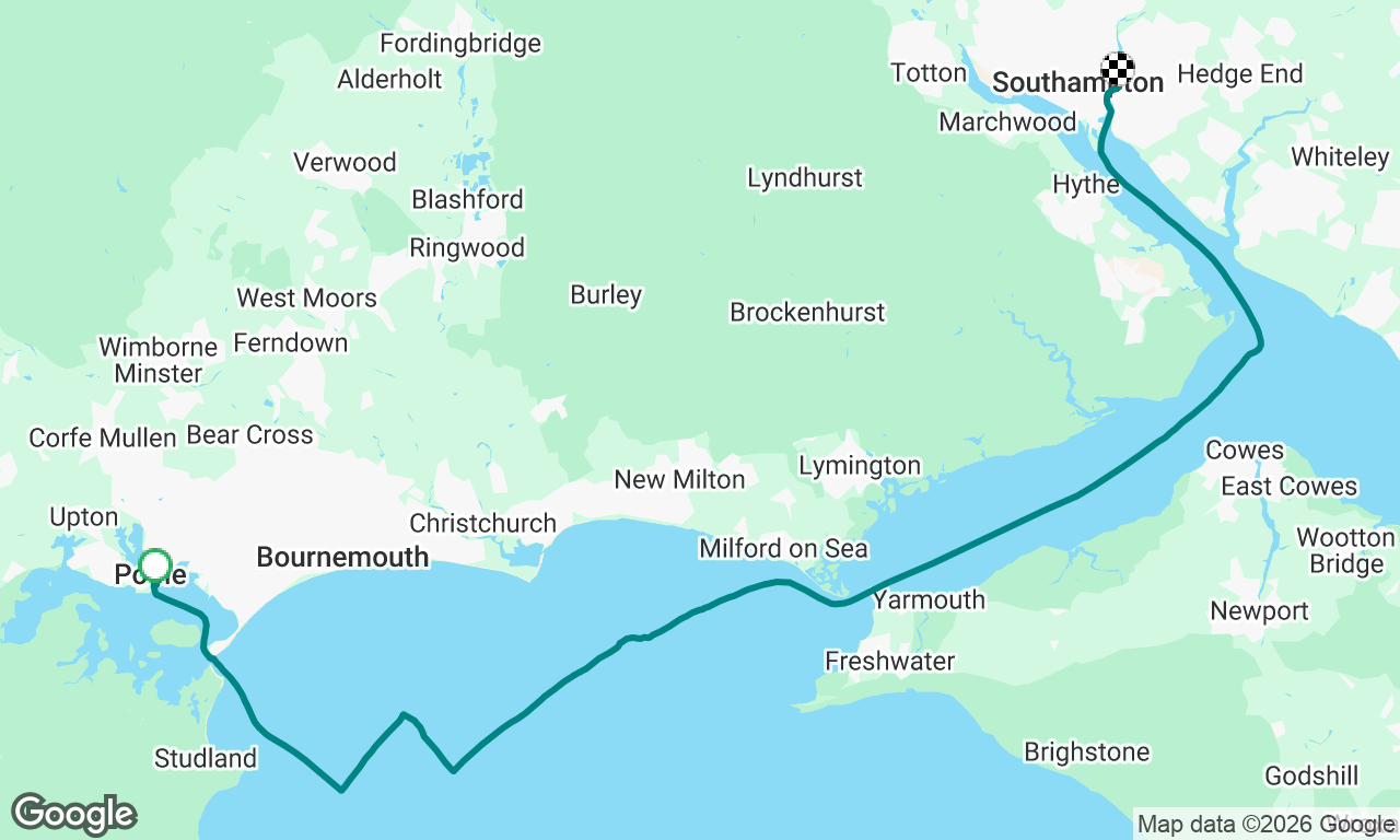 Voyage map
