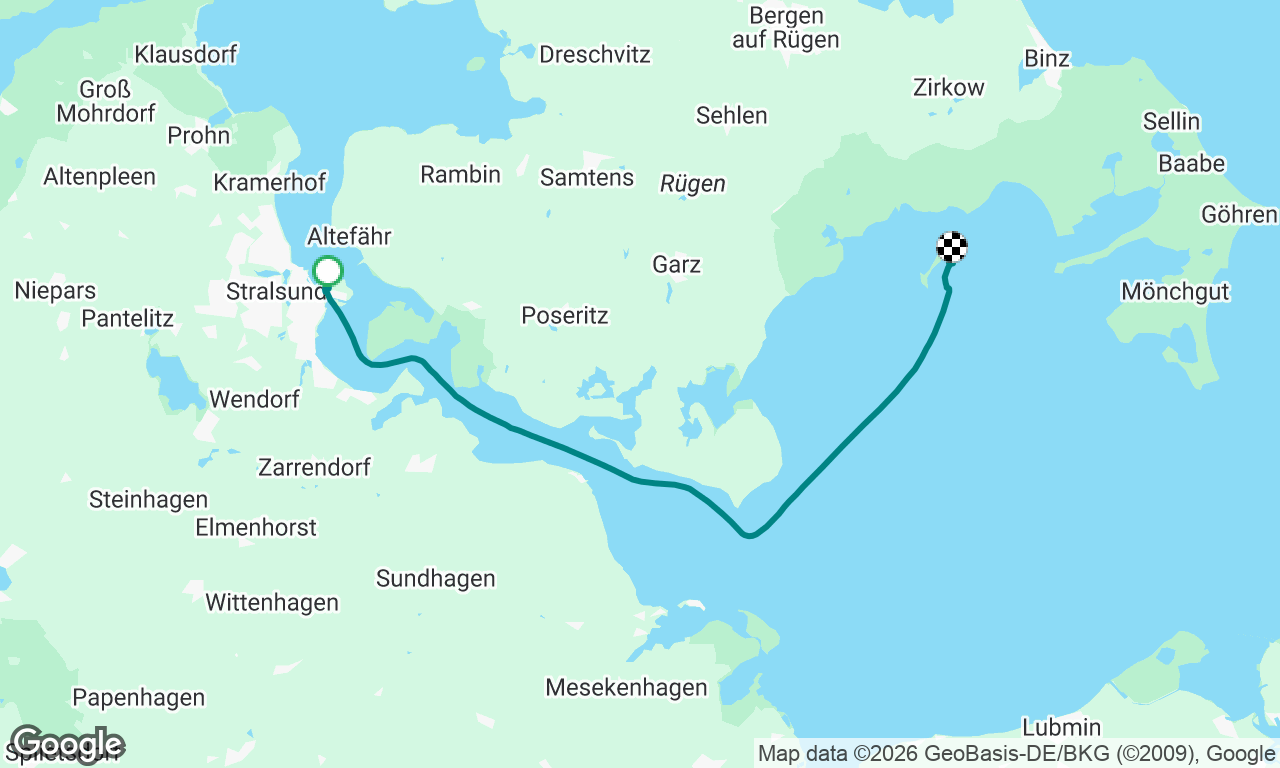 Voyage map
