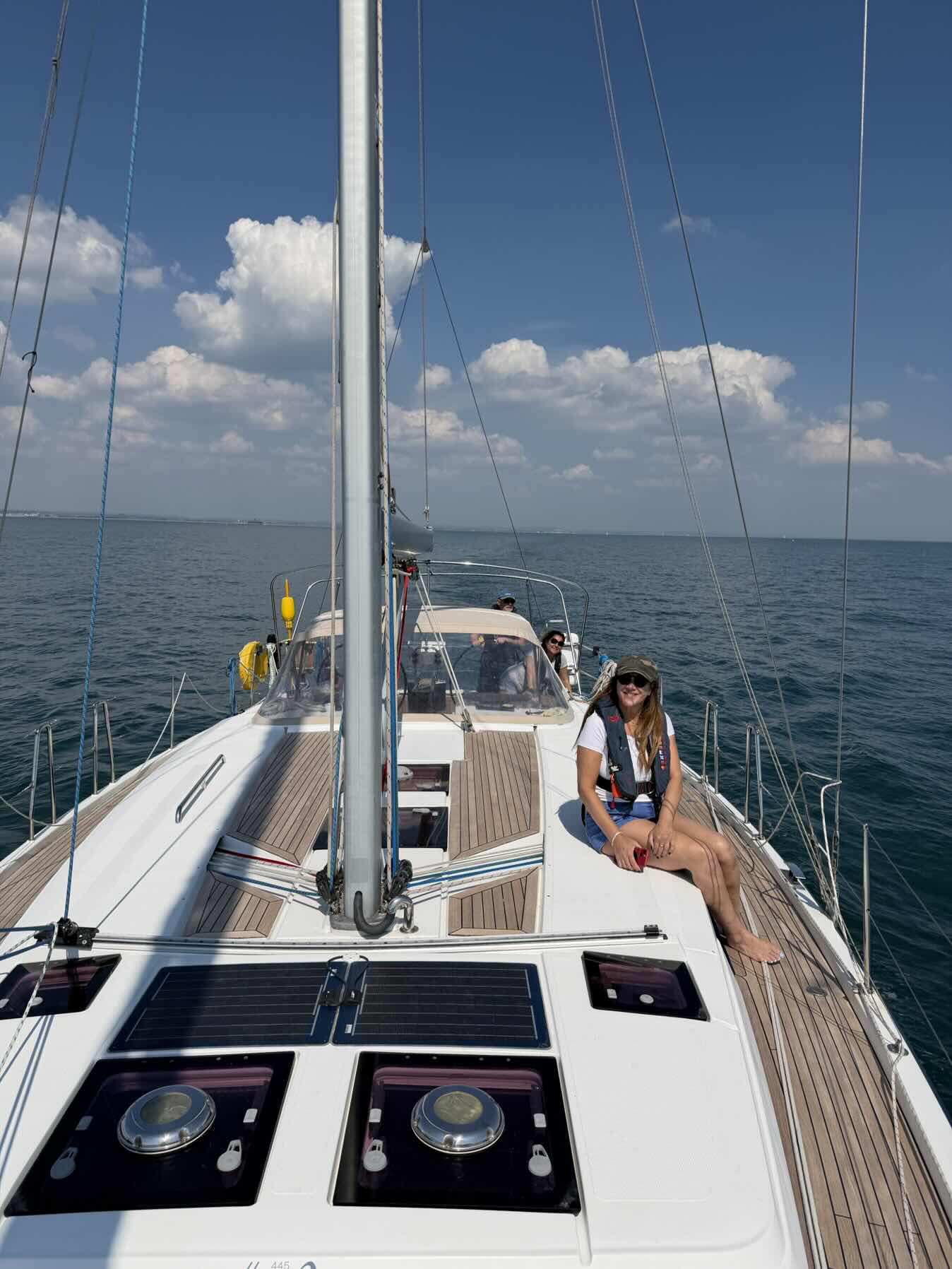 Gentle sail to Priory Bay from Gosport_209B74AF-08B6-4FE1-B36C-2BDA54543D6A