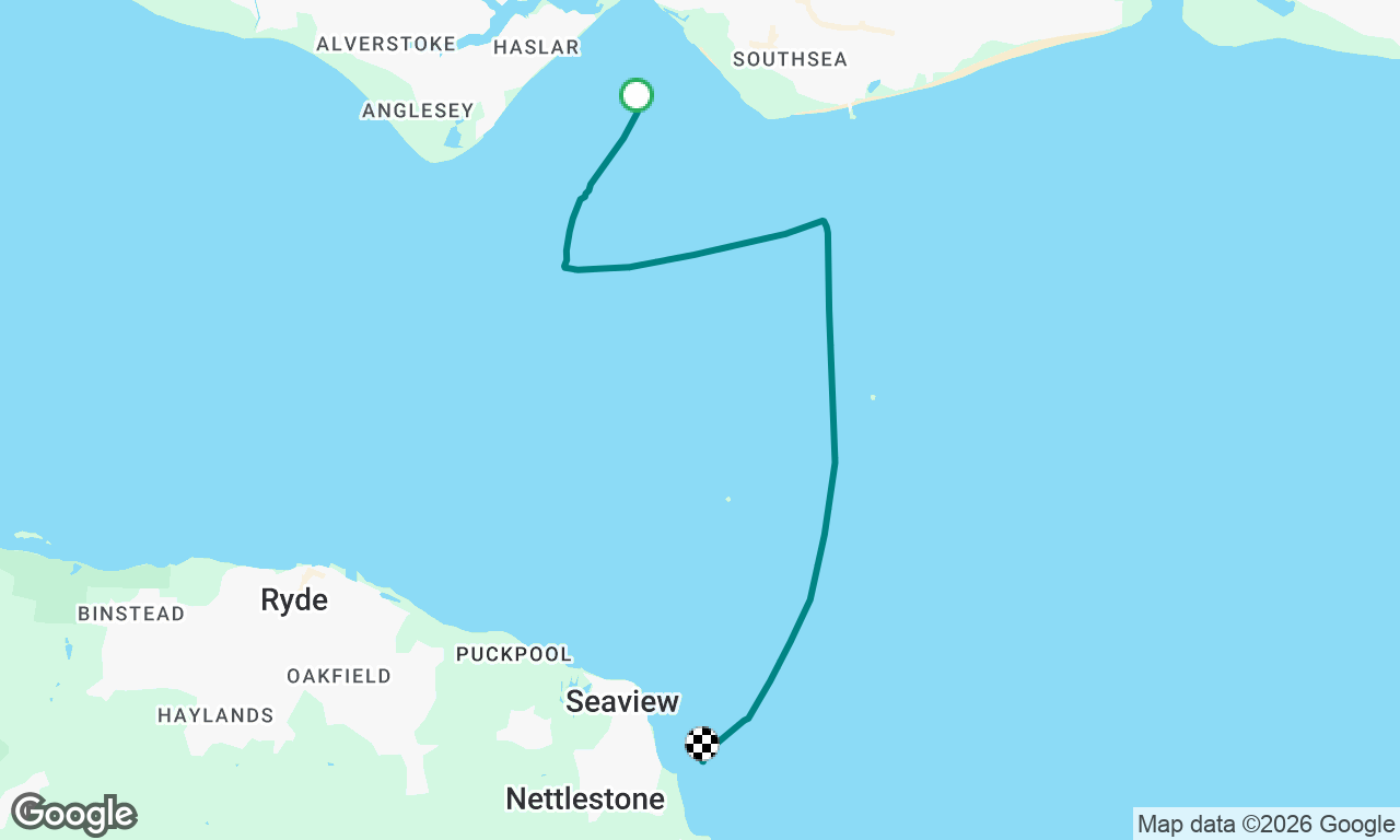 Gentle sail to Priory Bay from Gosport