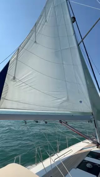 Gentle sail to Priory Bay from Gosport_D613A4F2-398F-4085-A0C2-59035079B3E7