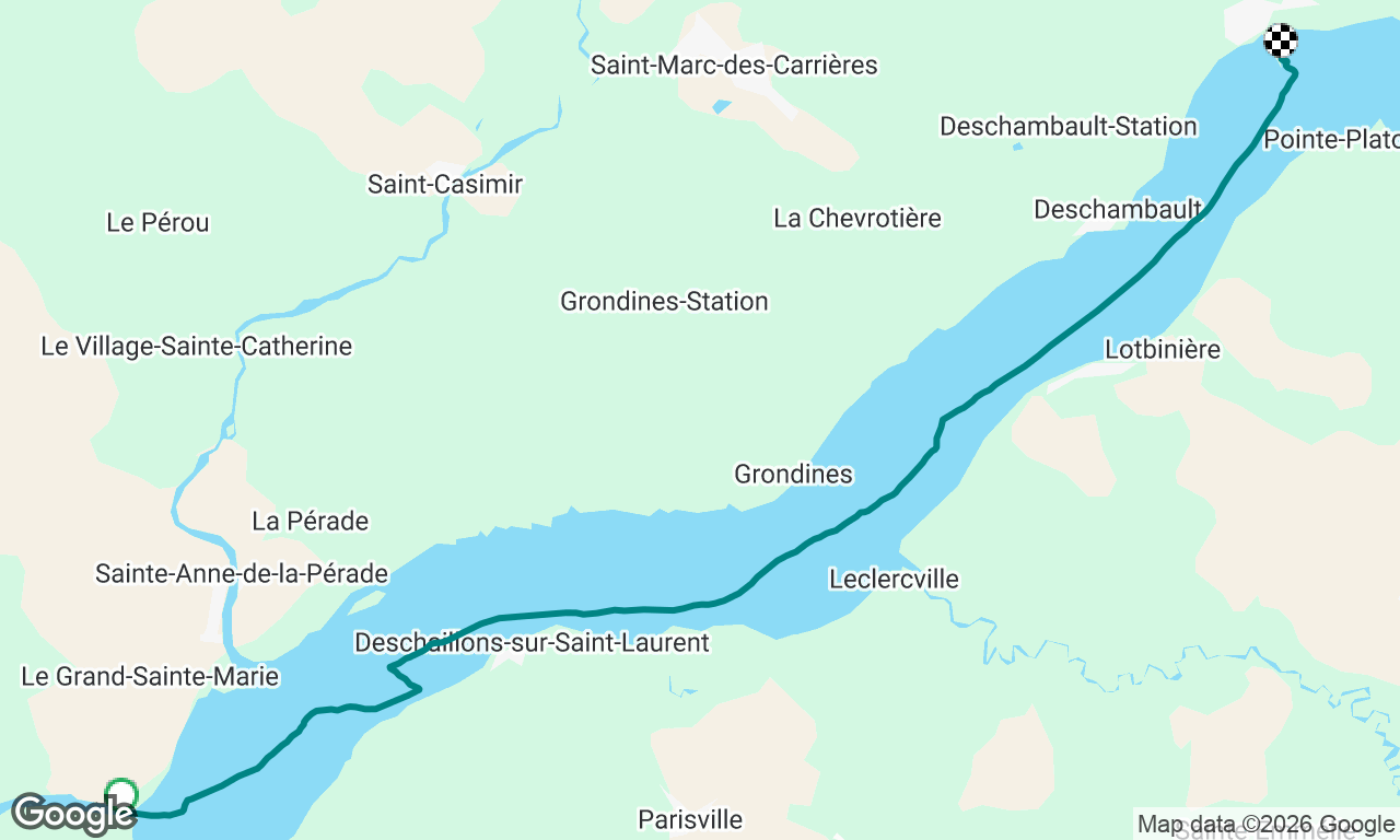 Batiscan to Portneuf 