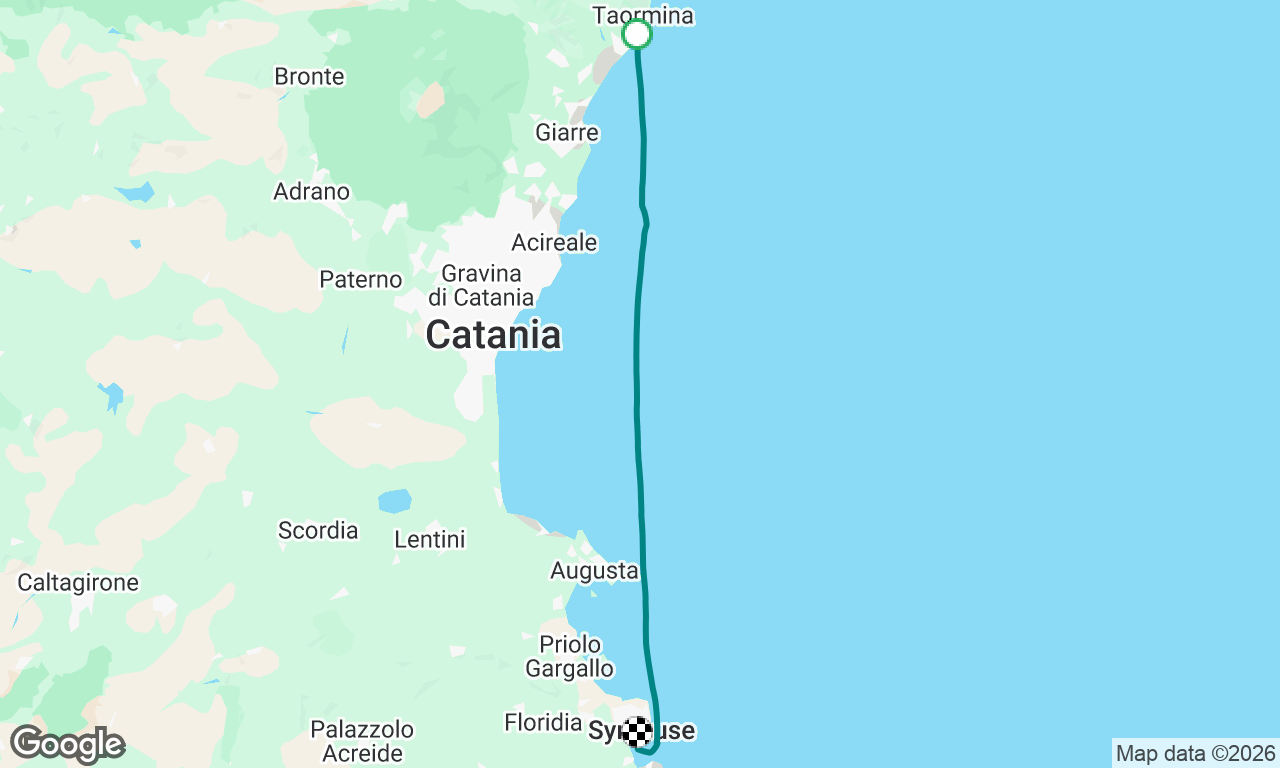 Voyage map