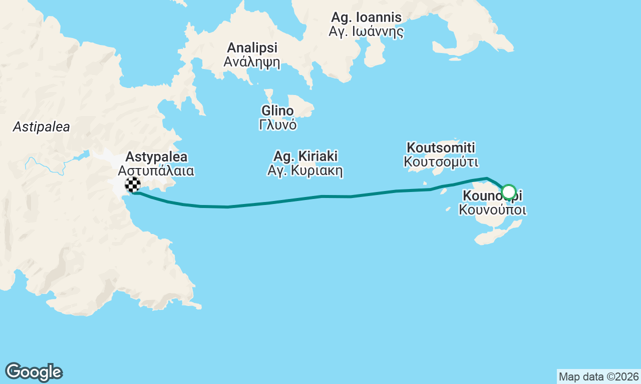 Voyage map