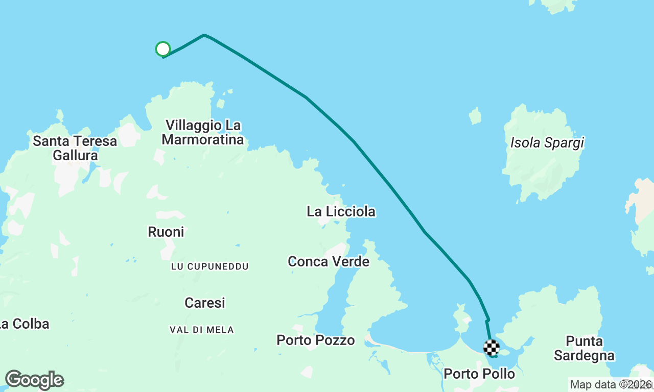 Voyage map