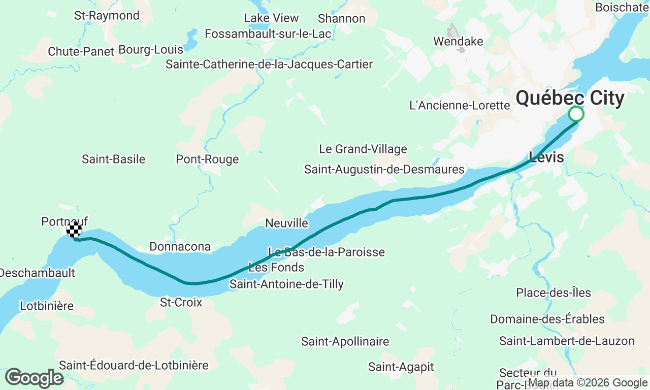 Lévis - Portneuf (Retour de la coupe femina part 1)