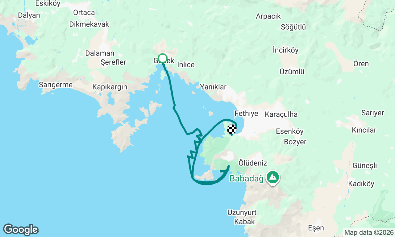 Voyage map