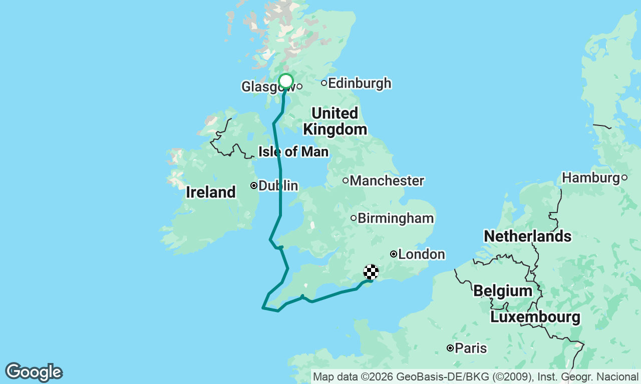 Voyage map