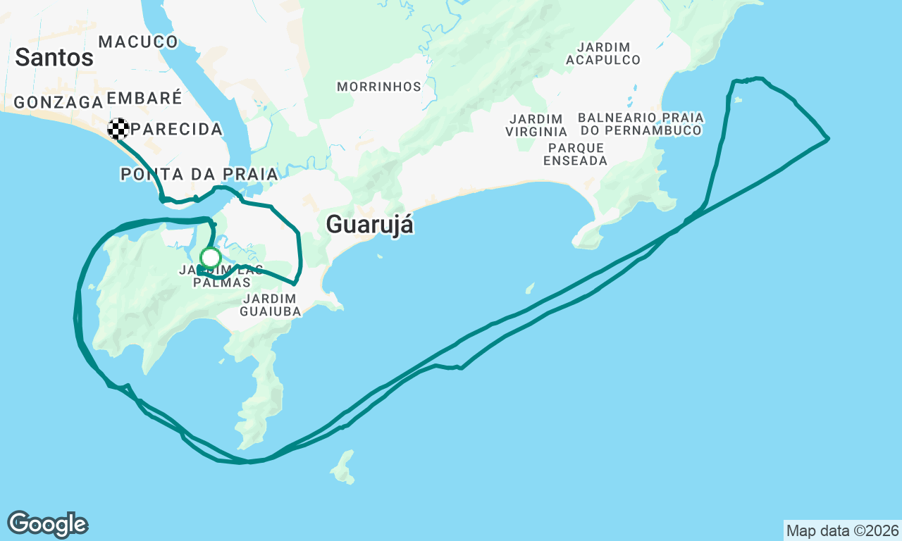 Voyage map