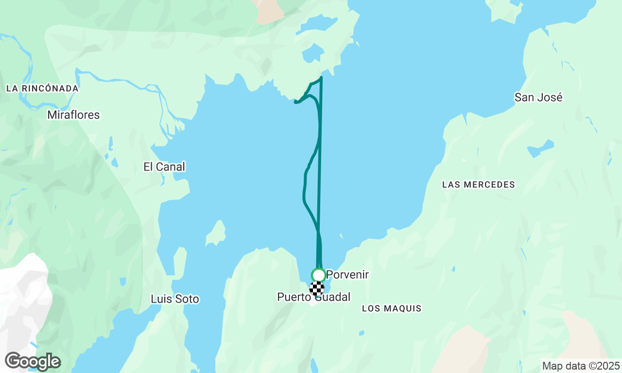 Voyage map