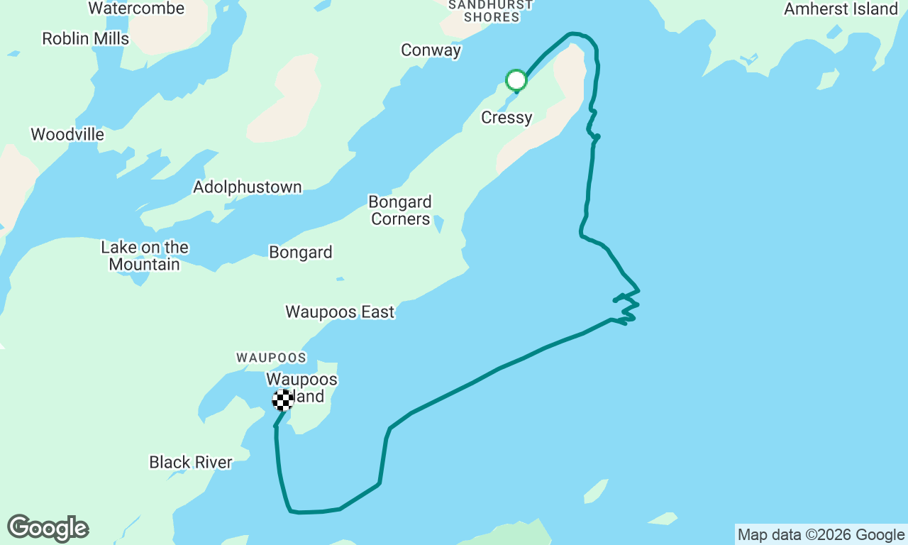 Voyage map