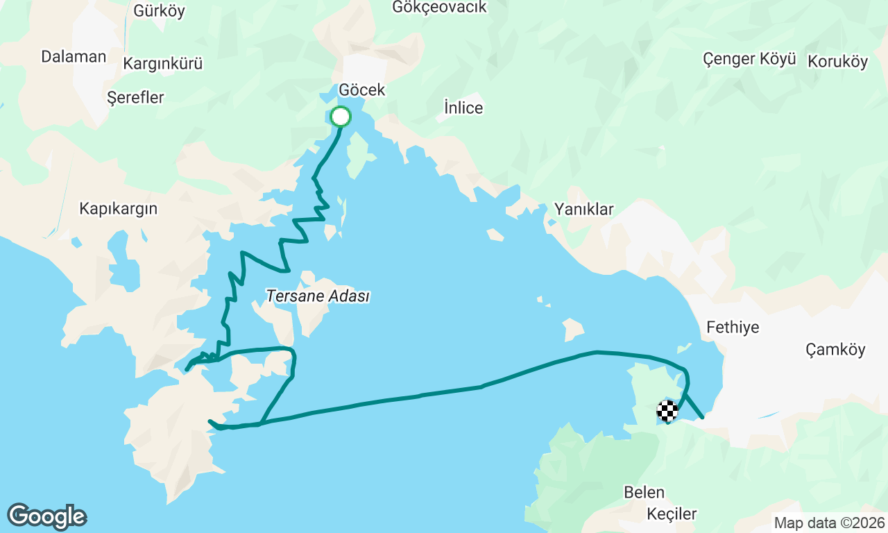 Voyage map